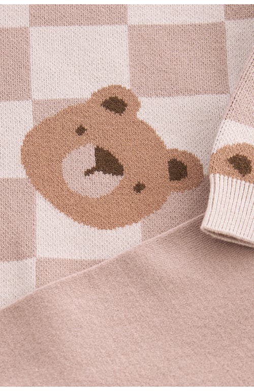 NEXT NEXT KIDS' TEDDY CHECK HOODIE & SWEATER LEGGINGS SET