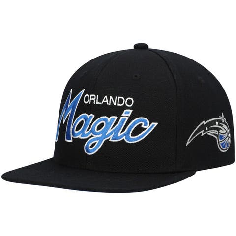 Men's Mitchell & Ness Black/Gray Orlando Magic Half and Snapback Hat