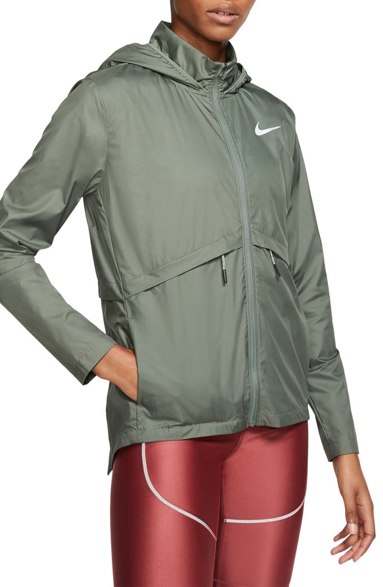 Nike Essential Water Repellent Hooded Rain Jacket | Nordstrom