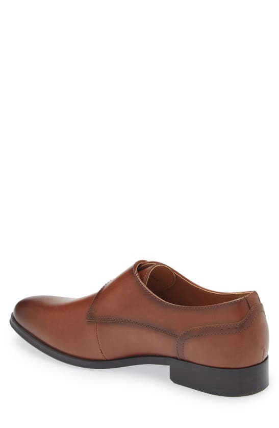 Abound Caden Single Monk Strap Loafer In Brown Patina