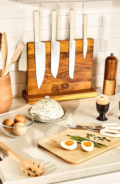 Caraway 5-piece Knife Set In Cream