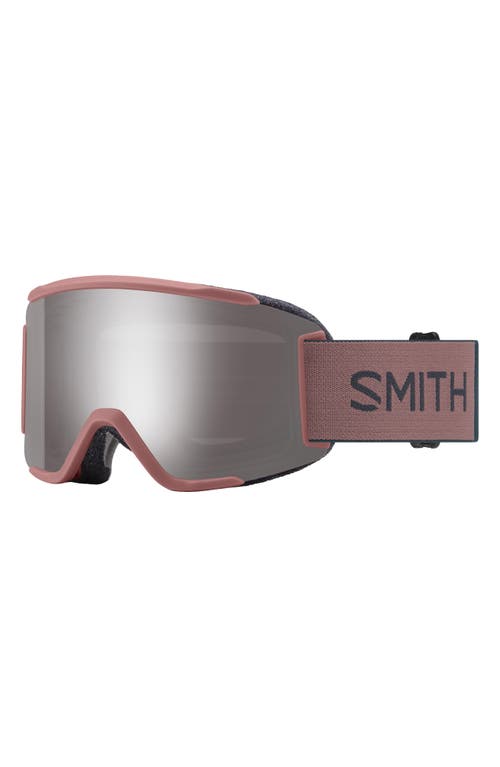 Smith Squad 180mm Chromapop™ Snow Goggles In Chalk Rose/platinum