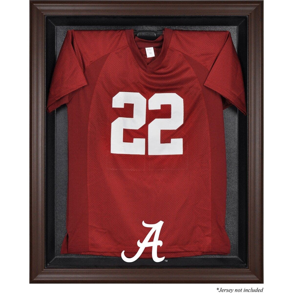 FANATICS AUTHENTIC Alabama Crimson Tide Brown Framed Logo Jersey