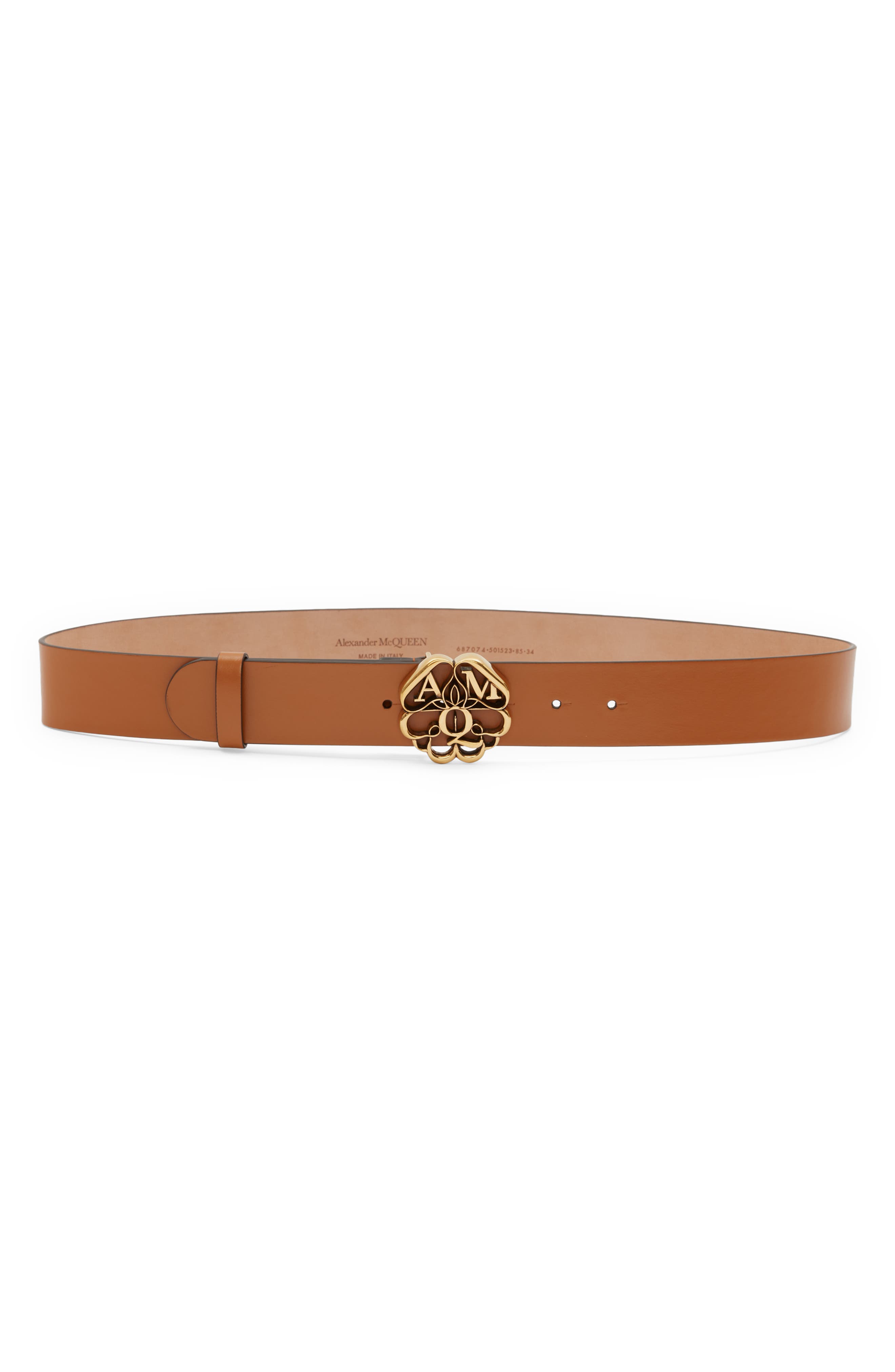 brown designer belt womens