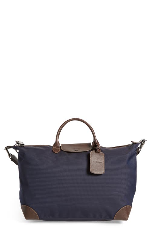 Longchamp Boxford Canvas & Leather Travel Bag in at Nordstrom