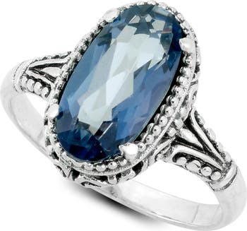Blue sales quartz ring