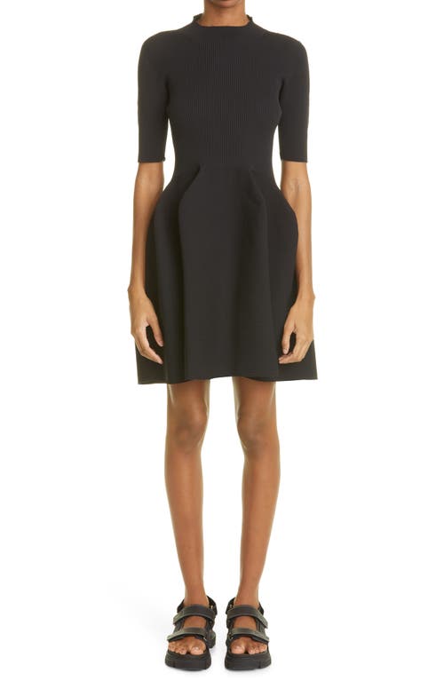CFCL Pottery 3 Fit & Flare Dress in Black