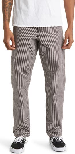 Dickies Garyville Hickory Stripe Straight Leg Carpenter Pants