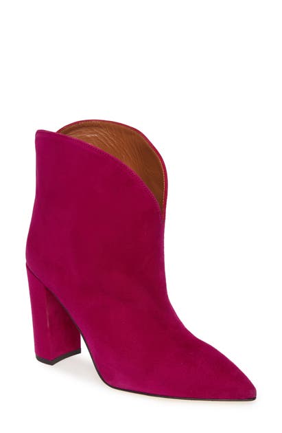 Paris Texas Ankle Bootie In Fuchsia | ModeSens