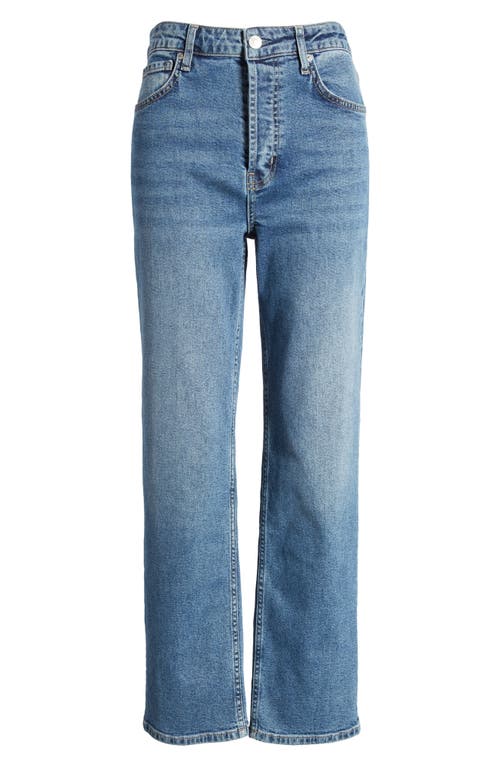 Shop Rails The Topanga High Waist Ankle Straight Leg Jeans In Blue Stone