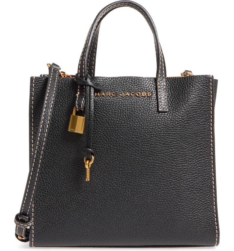 MARC JACOBS The Grind Mini Colorblock Leather Tote | Nordstrom