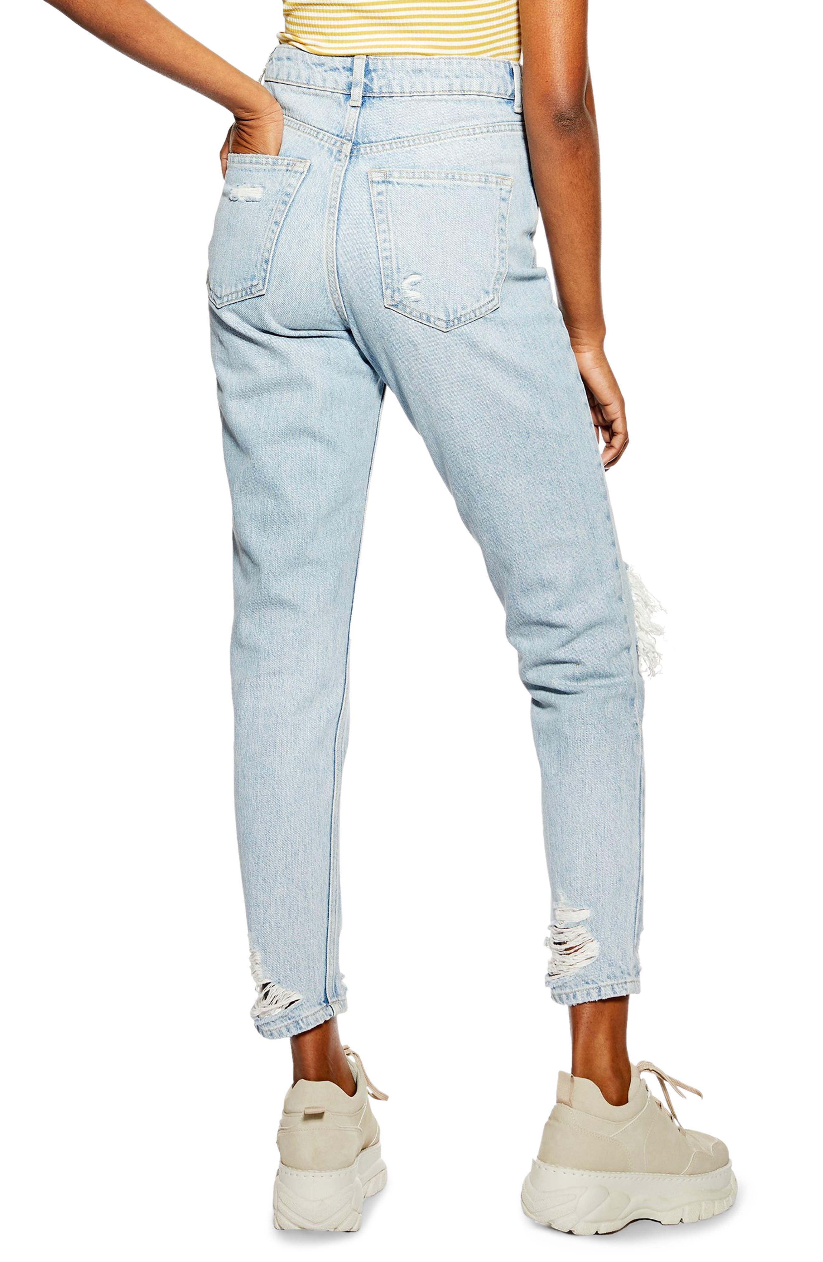 nordstrom topshop mom jeans