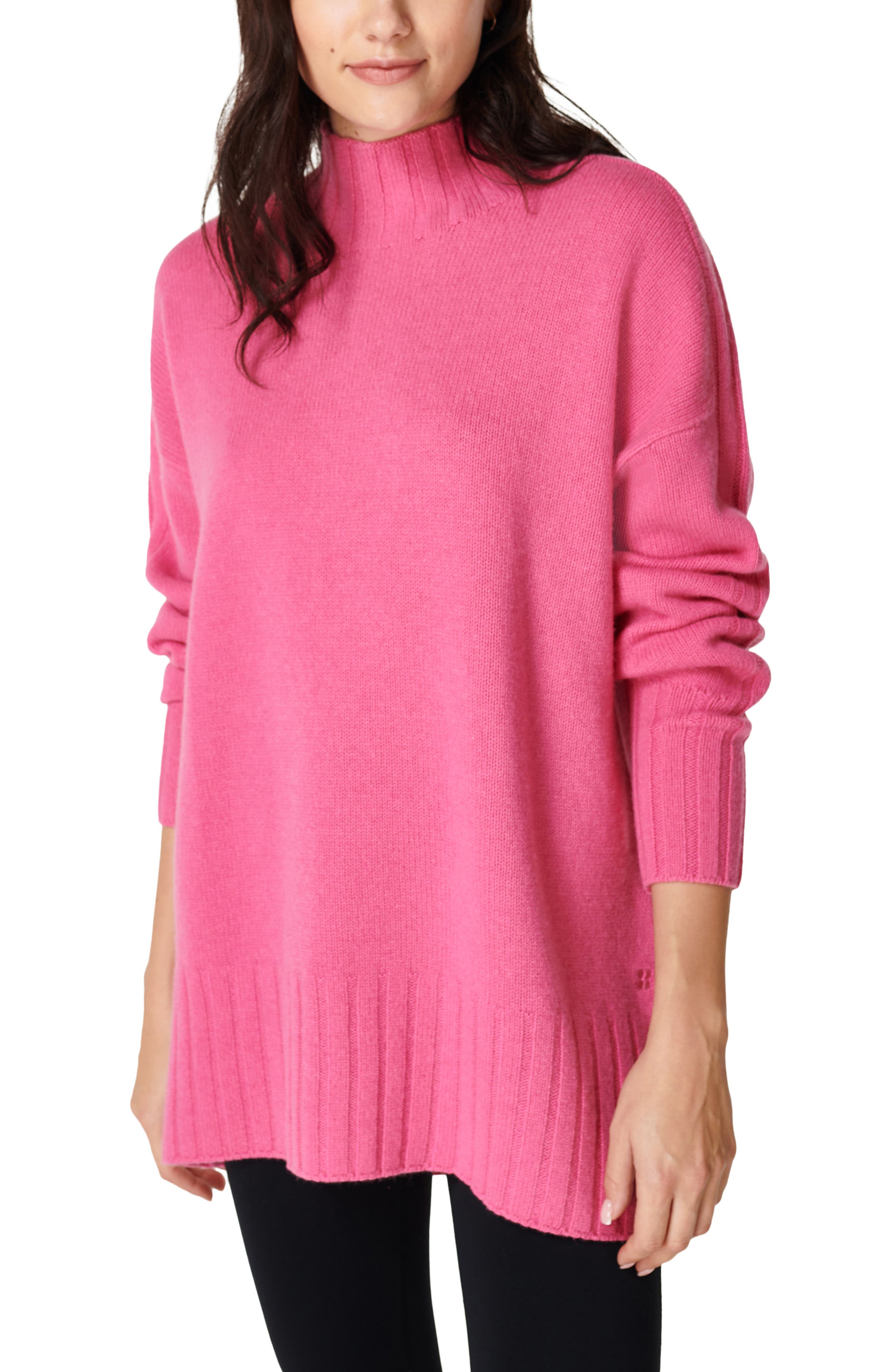 mock turtleneck merino wool