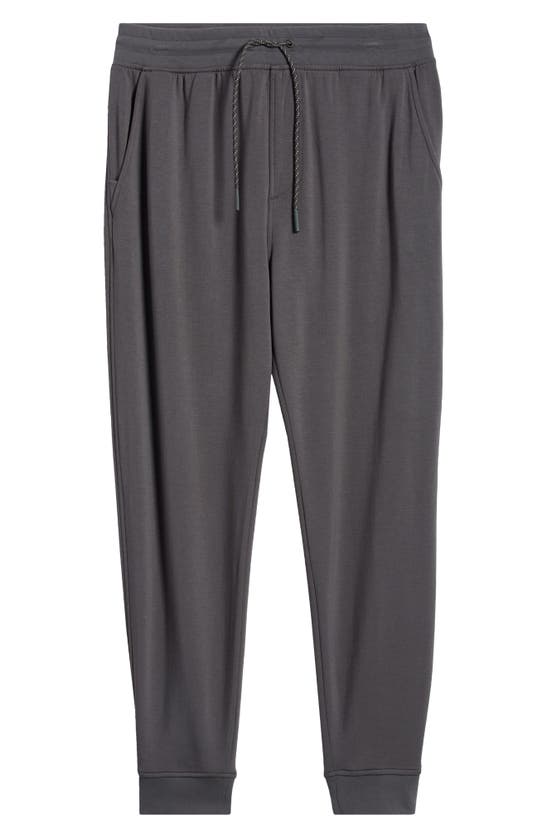 Free Fly Brushed Fleece Joggers In Black Sand