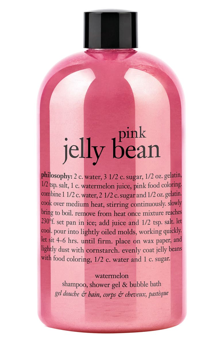 PHILOSOPHY 'pink jelly bean' shampoo, shower gel & bubble bath, Main, color, No Color