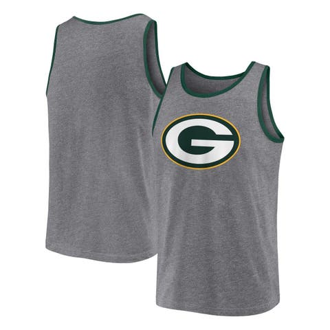 Nike Men's Green Bay Packers Team Name Heather Green Tri-Blend T