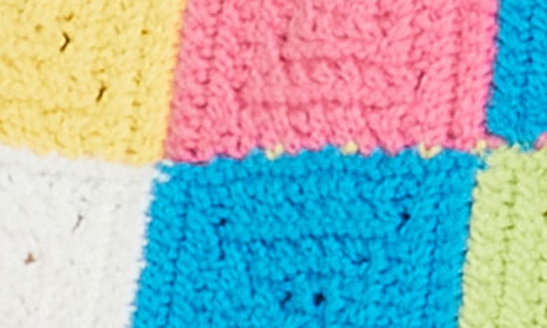 Shop Design History Kids' Crochet Shorts In Island Blue