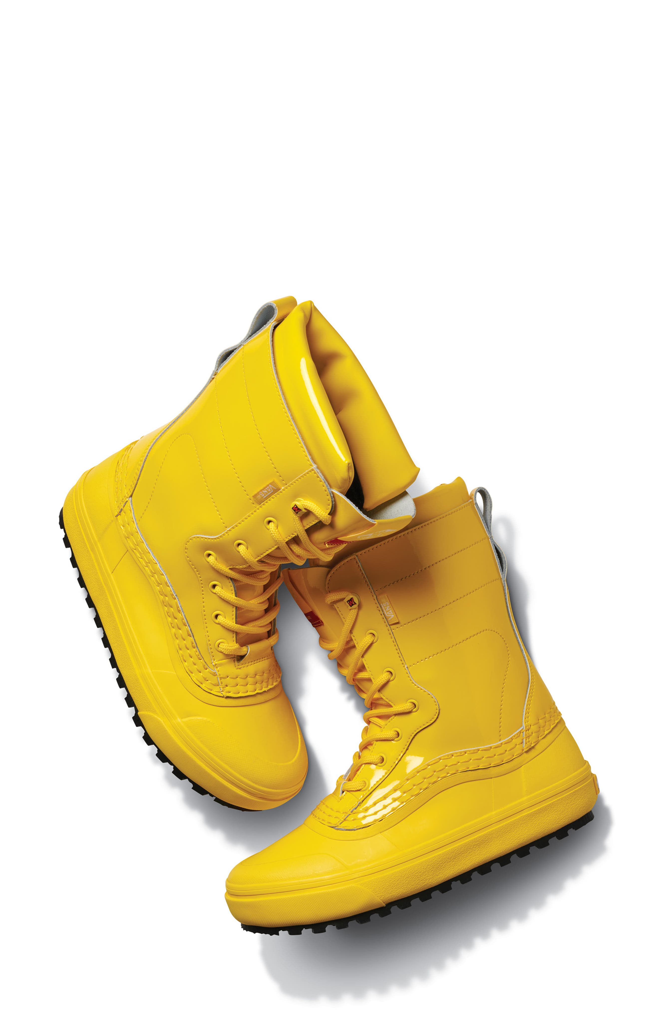 vans yellow boots