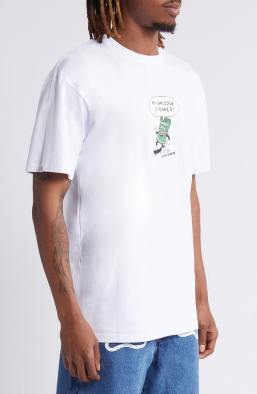 Shop Icecream Knowledge Graphic T-shirt In White