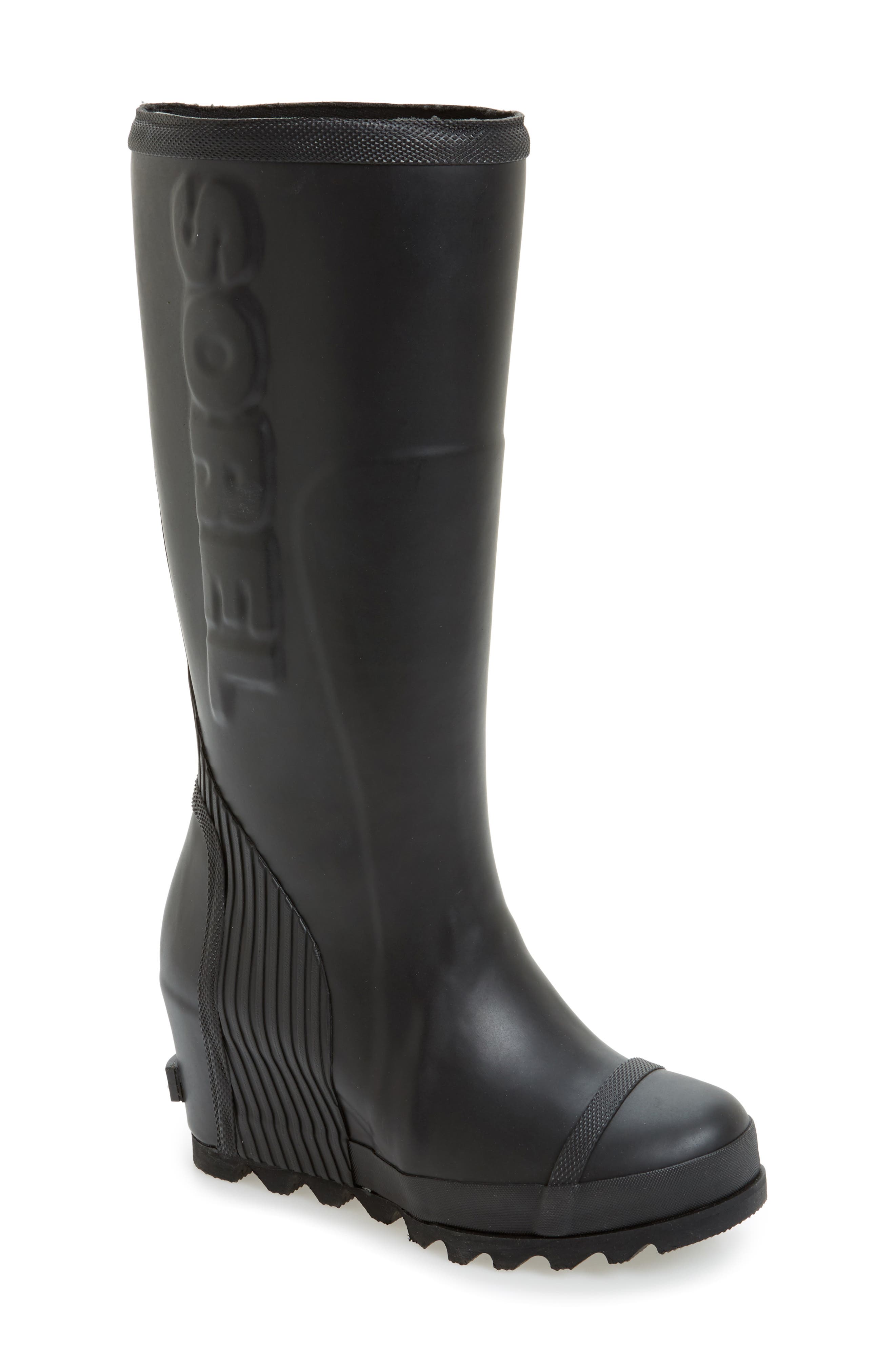 sorel joan tall rain boot