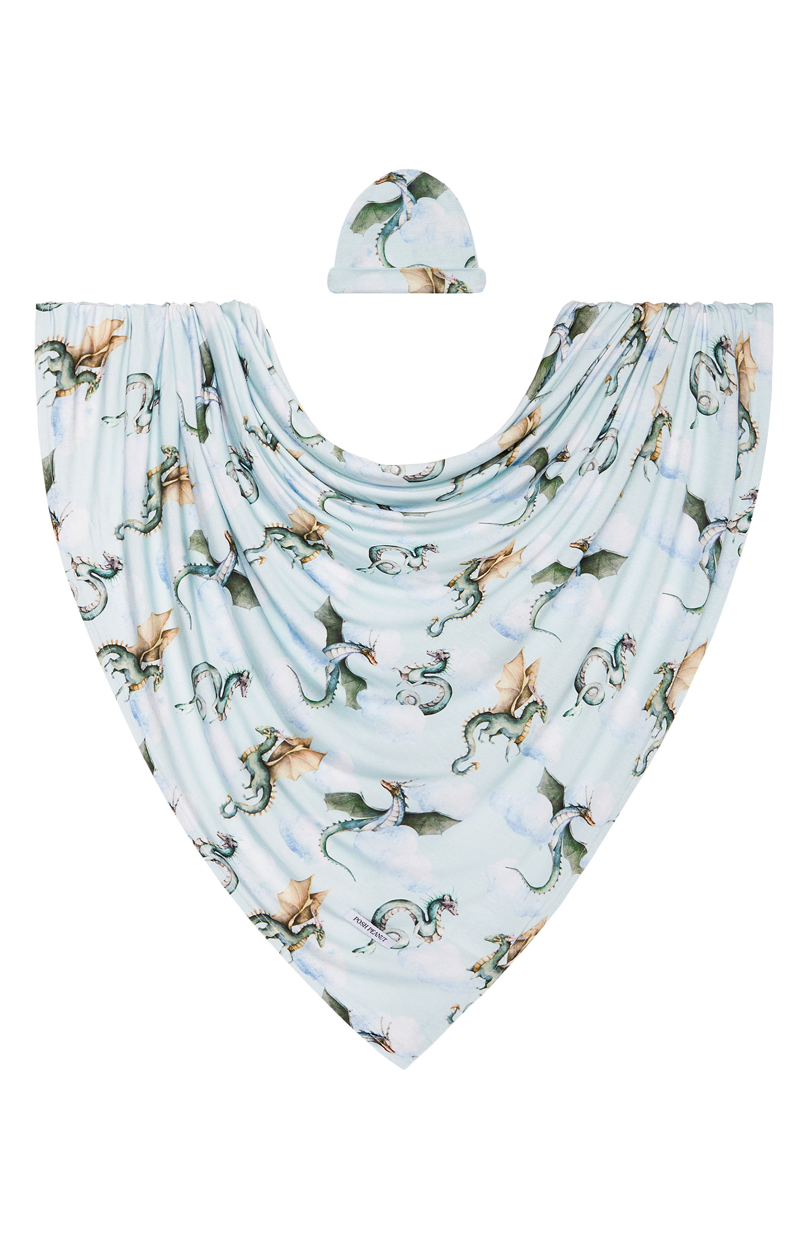 swaddle and beanie set