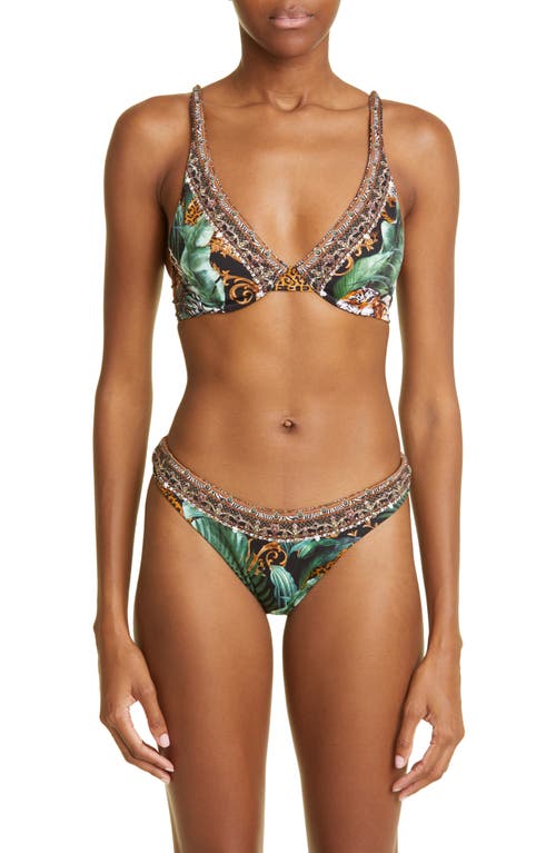 Camilla Easy Tiger Print Underwire Bikini Top