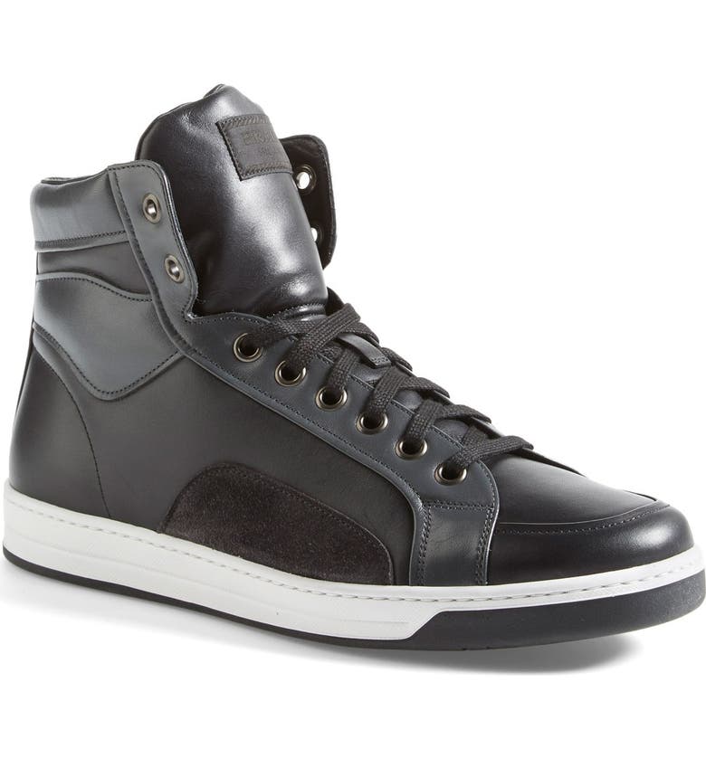 Prada 'Avenue' High Top Sneaker (Men) | Nordstrom