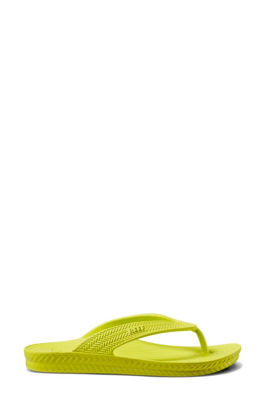 Reef Water Court Flip Flop In Lime