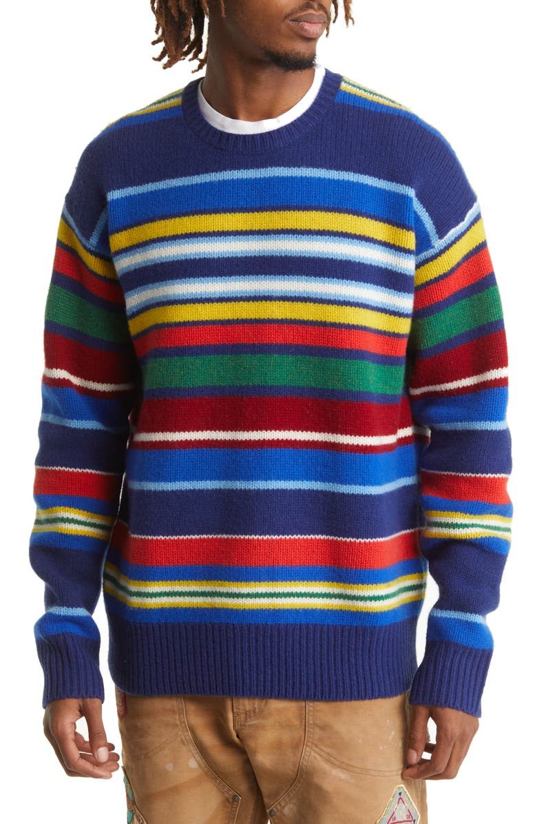 Polo Ralph Lauren Stripe Wool Sweater Nordstrom