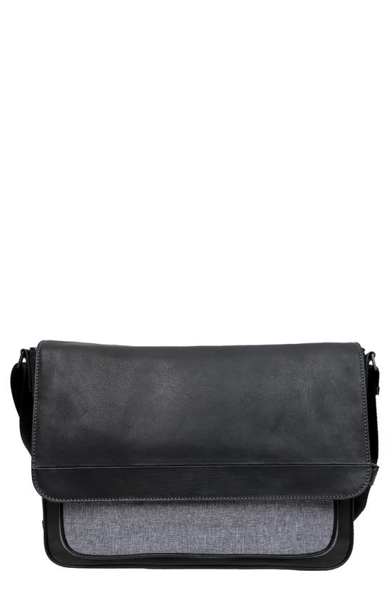Shop Boconi Messenger Bag In Black