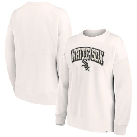 Women's Fanatics Branded White Dallas Cowboys Colorblock Primary Logo - Pullover  Sweatshirt