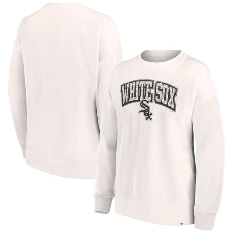 Chicago White Sox Antigua Reward Crewneck Pullover Sweatshirt