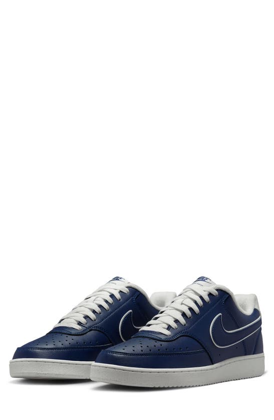 Nike Court Vision Low Top Sneaker In Midnight Navy/ Sail ModeSens Nike Court Vision Low Top Sneaker In Midnight Navy/ Sail ModeSens