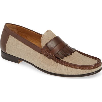 Mezlan Maggi Kiltie Loafer- Brown