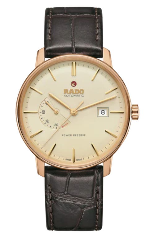 RADO Coupole Automatic Power Reserve Bracelet Watch