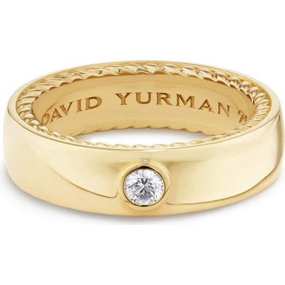David Yurman Streamline Band Ring With Diamond, m