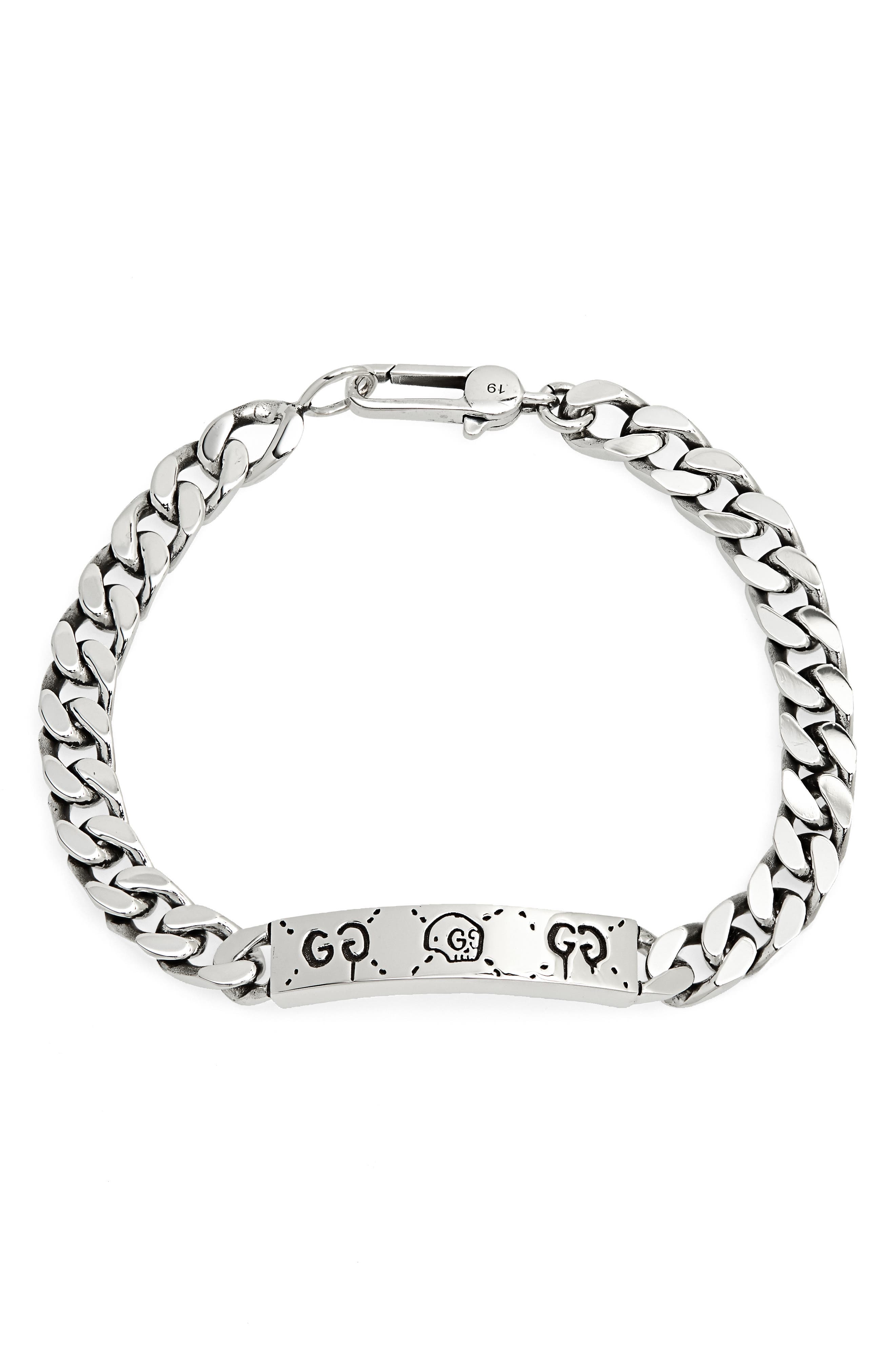 gucci ghost mens bracelet