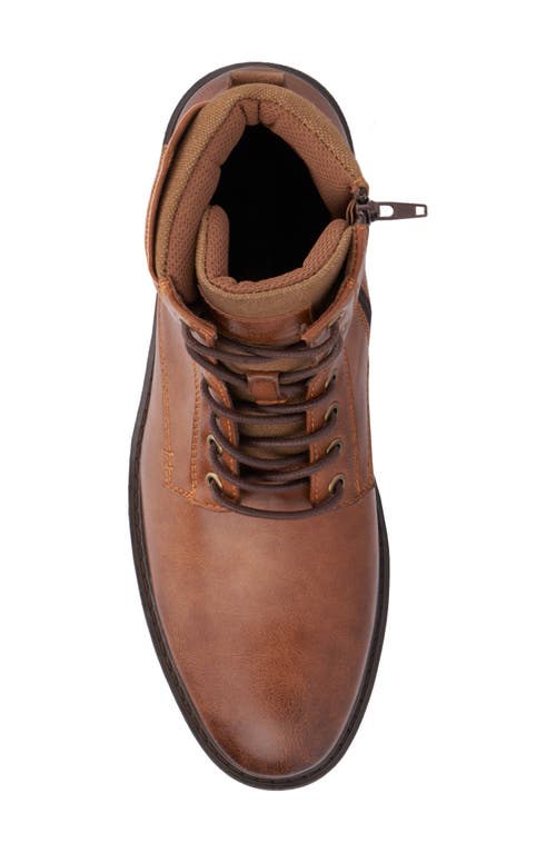 Reserve Footwear Ryan Combat Boot In Cognac