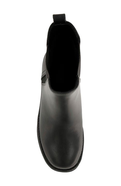 Mia Adea Platform Chelsea Boot In Black