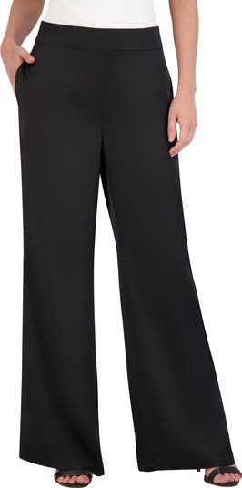 BCBGMAXAZRIA Essential Wide Leg Pants | Nordstromrack