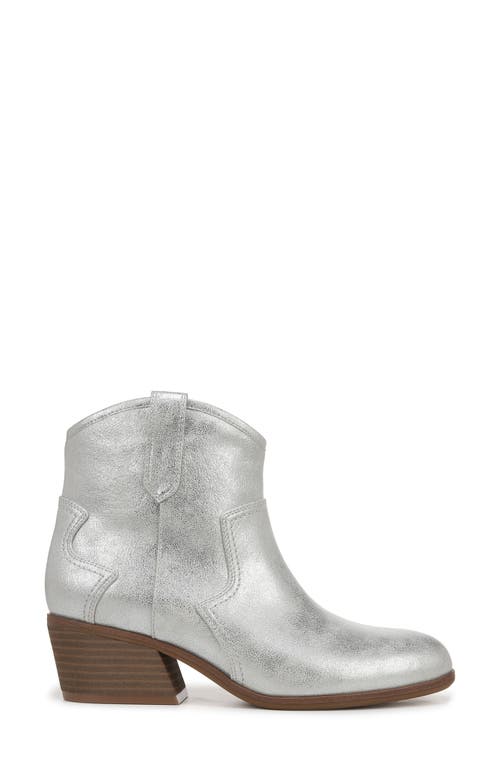 Lasso Western Bootie in Silver