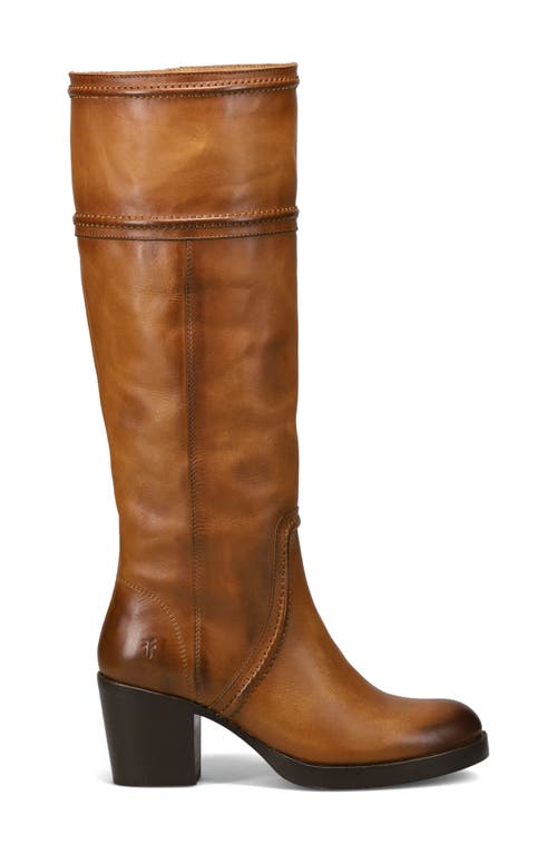 Shop Frye Jean Knee High Boot In Caramel Brown