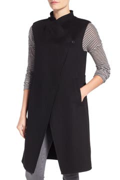 Soia & Kyo Double Face Wool Blend Vest | Nordstrom