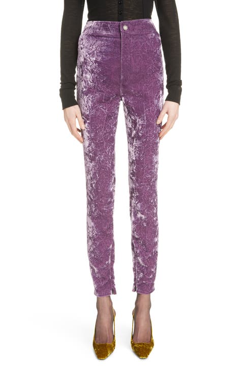 ALAIA Prince of Wales wool and mohair pants - Enny Monaco