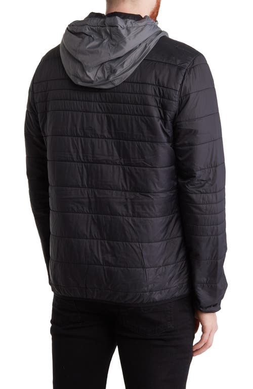 Shop Hurley Carrick Quilted Jacket In Black