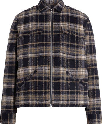 Sam crosby shop plaid coat