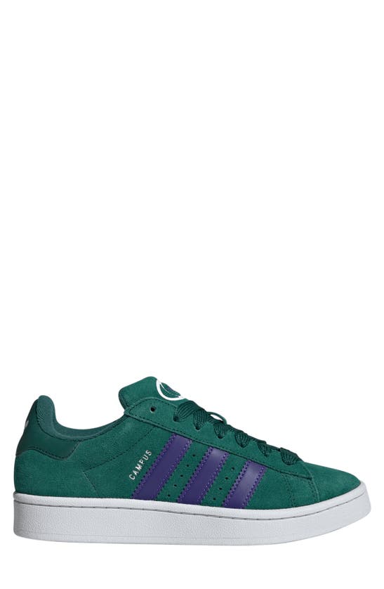 Shop Adidas Originals Campus 00s Sneaker In Green/ White/ Energy Ink