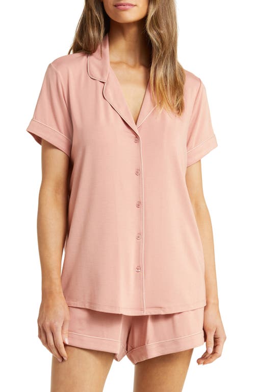 Nordstrom Moonlight Short Pajamas In Pink Glass