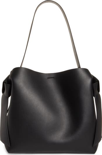 Musubi leather maxi online bag