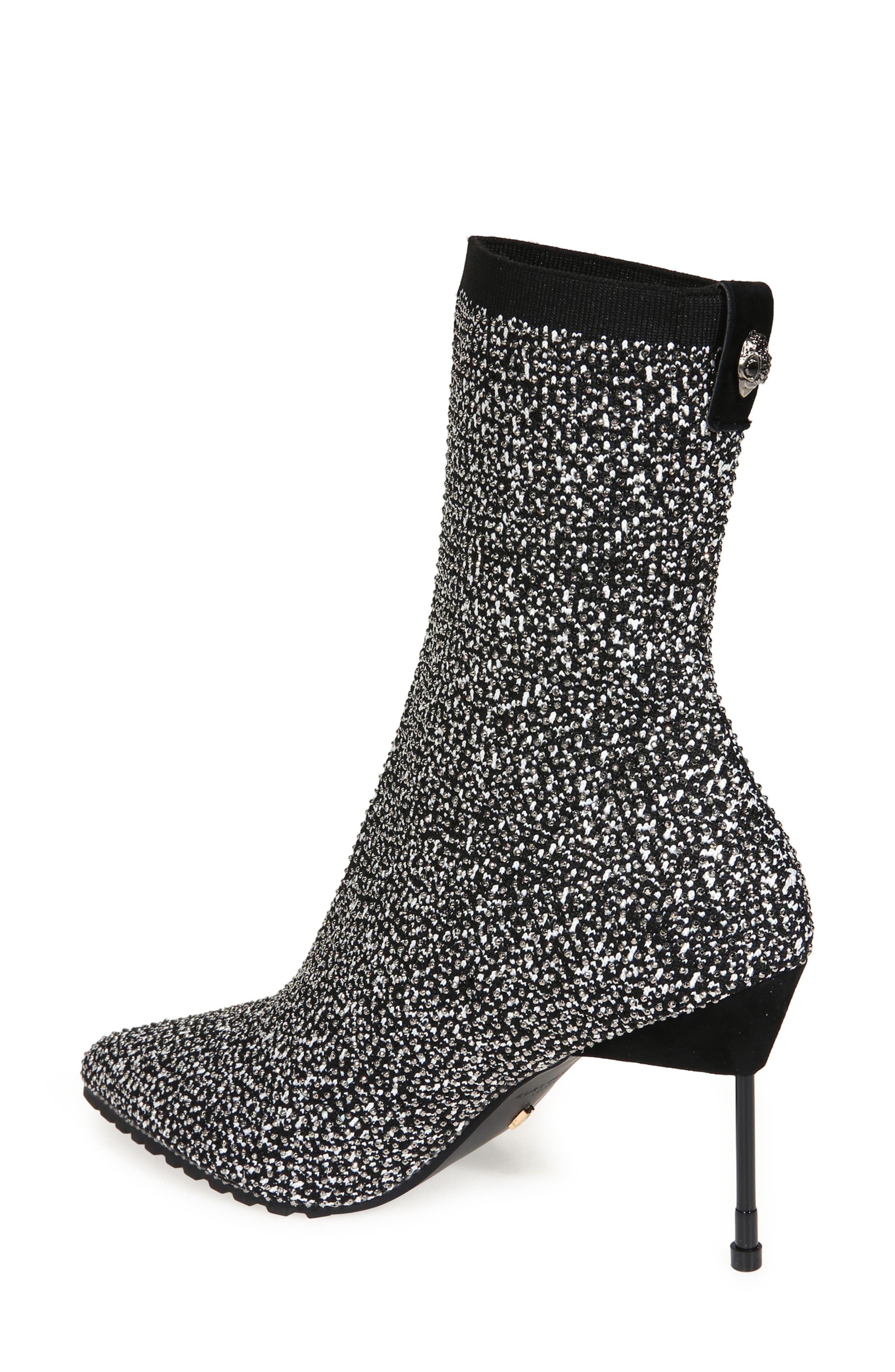 Kurt Geiger London Barbican Rhinestone Stiletto Ankle Booties - 36(6M)